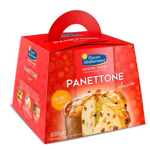 MEDITERRANEAN PLEASURES PANETTONE 650 G