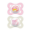 MAM SUCCHIETTO ORIGINAL 2-6 MESI SILICONE FEMMINA 2 PEZZI
