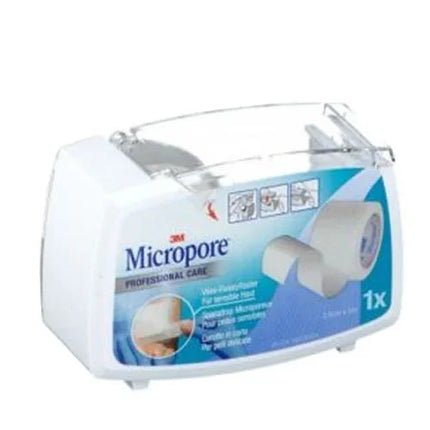CEROTTO IN CARTA MICROPORE SURGICAL TAPE M5X25MM DISPENSER - Farmaspeed