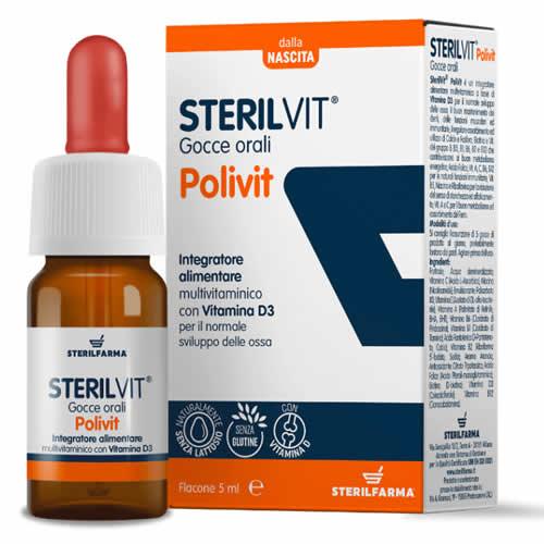 STERILVIT POLIVIT GOCCE 5 ML - Farmaspeed