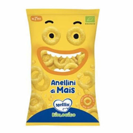 MELLIN SNACK BIO ANELLINI MAIS 15 G