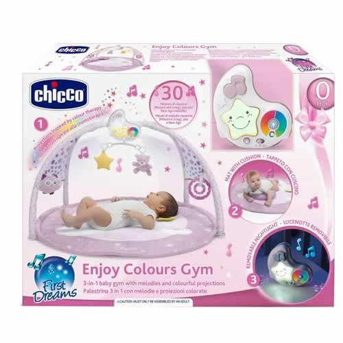 CHICCO GIOCO FD ENJOY COLORS PLAYGYM PINK - Farmaspeed