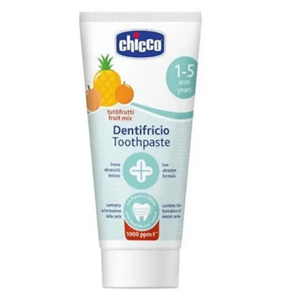 CHICCO DENTIFRICIO TUTTIFRUTTI DA 1 A 5 ANNI CON FLUORO - Farmaspeed