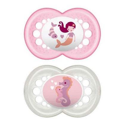 MAM ORIGINAL 6+ SILICONE FEMMINA 2 PEZZI