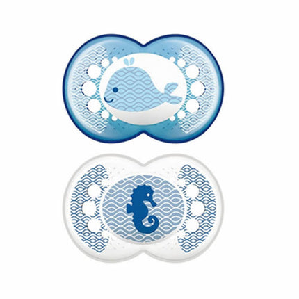 MAM ORIGINAL 6+ SILICONE BOY 2 PIECES