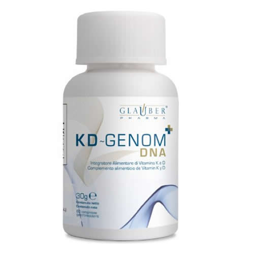 GLAUBER PHARMA KD-GENOM+ DNA 60 TABLETS