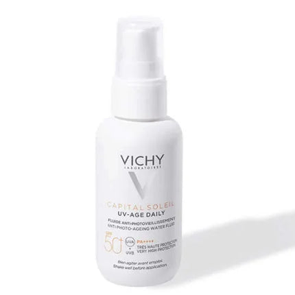 CAPITAL SOLEIL UV-AGE FLUIDO ANTI-FOTOINVECCHIAMENTO SPF50+ 40 ML - Farmaspeed