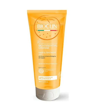 BIOCLIN BIO ESSENTIAL ORANGE HAIR & SHAMPOO 200 ML - Farmaspeed