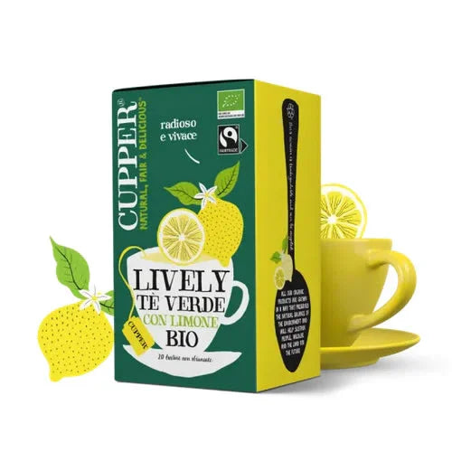 CUPPER TE' VERDE AL LIMONE 35 G - Farmaspeed