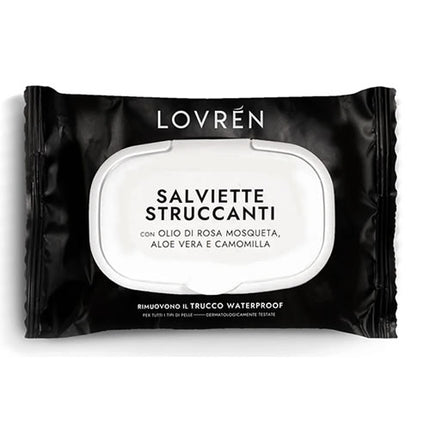 LOVREN SALVIETTE STRUCCANTI WATERPROOF 20 PEZZI