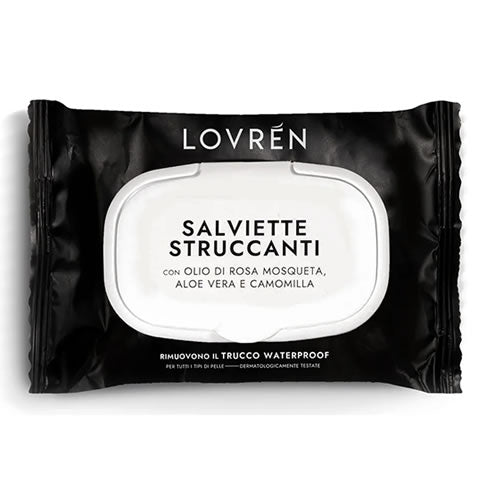 LOVREN WATERPROOF MAKE-UP REMOVER WIPES 20 PIECES