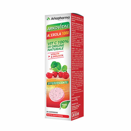 ARKOVITAL ACEROLA 1000 EFFERVESCENTE 20 COMPRESSE