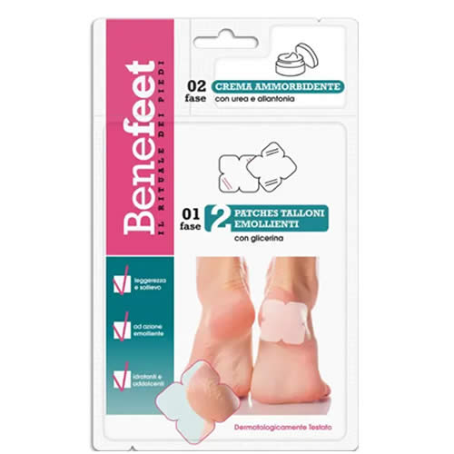 BENEFEET PATCH GEL HEELS 2 PIECES