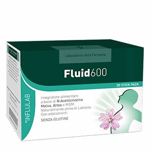 LABORATORIO DELLA FARMACIA FLUID 600 20 BUSTE