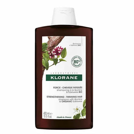 KLORANE SHAMPOO CHININA-STELLA ALPINA BIO 400 ML - Farmaspeed