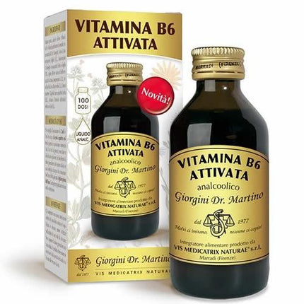 VITAMINA B6 ATTIVATA LIQUIDO ANALCOLICO 100 ML - Farmaspeed