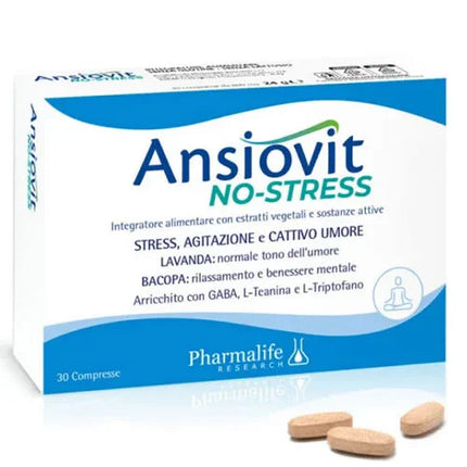 ANSIOVIT NO STRESS 30 COMPRESSE - Farmaspeed