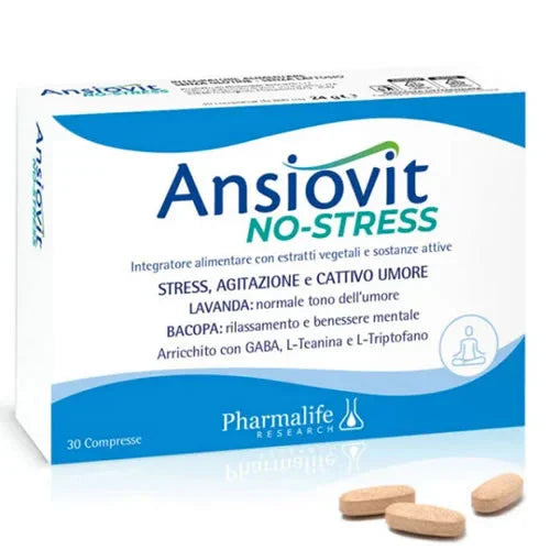 ANSIOVIT NO STRESS 30 COMPRESSE - Farmaspeed