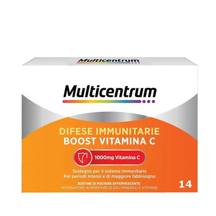 MULTICENTRUM DIFESE IMMUNITARIE BOOST VITAMINA C 14 BUSTINE