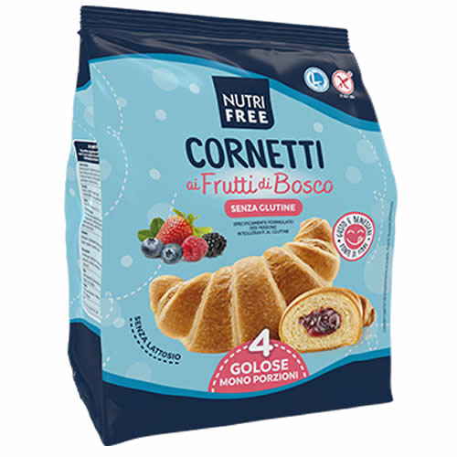 NUTRIFREE WILD BERRY CROISSANTS 4 PIECES OF 60 G