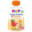 HIPP BIO FRUTTA FRULLATA &BISCOTTO MELA PESCA BANANA FROLLINO 90 G - Farmaspeed
