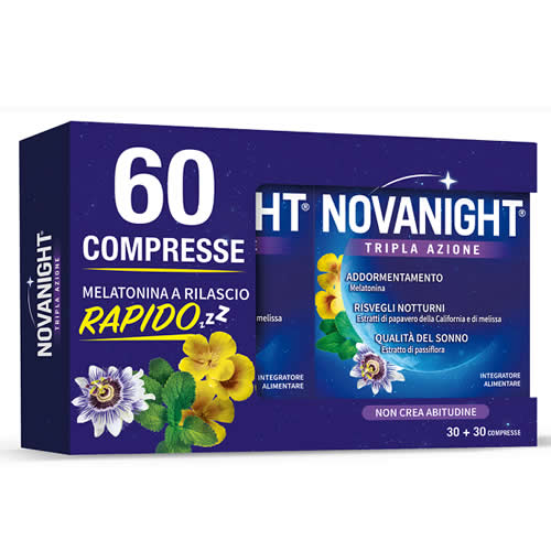 NOVANIGHT TRIPLE ACTION REGENERATING SLEEP 60 TABLETS