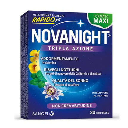 NOVANIGHT 30 COMPRESSE RILASCIO RADIDO NEW - Farmaspeed