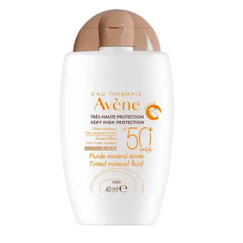 AVENE SOL FLUIDO MINERALE SPF50+ COLORATO NUOVA FORMULA 40 ML