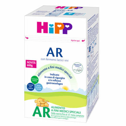 HIPP LATTE ANTIREFLUSSO CON METAFOLINA 600 G