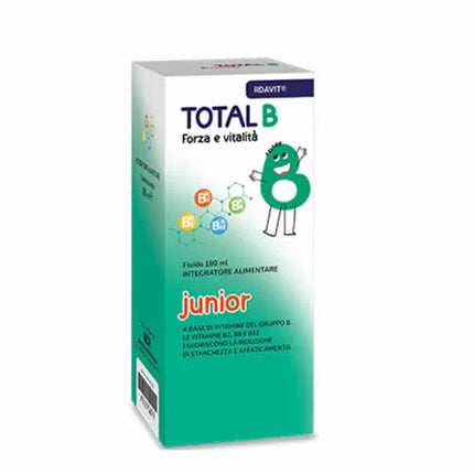 LABORATORIO DELLA FARMACIA RDAVIT TOTAL B FORZA VITALITA' JUNIOR FLUIDO 180 ML - Farmaspeed