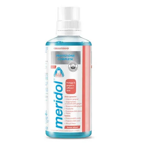 MERIDOL COLLUTORIO PROTEZIONE COMPLETA SENZA ALCOOL 400 ML - Farmaspeed
