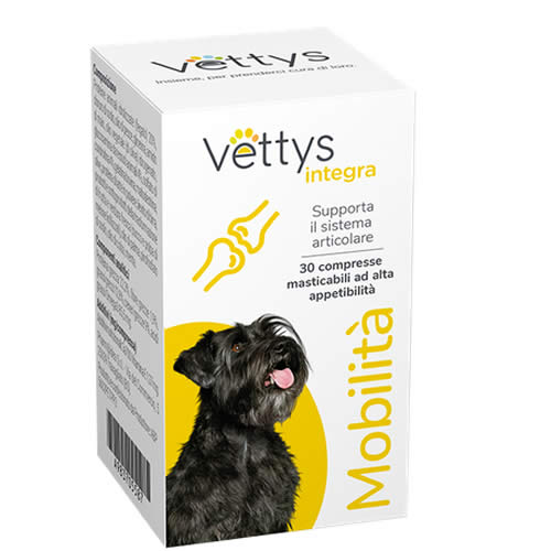 VETTYS INTEGRA MOBILITA' CANE 30 COMPRESSE MASTICABILI - Farmaspeed