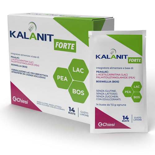 KALANIT FORTE GUSTO LIMONE 14 BUSTE SENZA GLUTINE, SENZA LATTOSIO, SENZA ZUCCHERI, CON EDULCORANTI