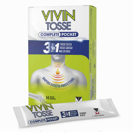 VIVIN TOSSE COMPLETE POCKET 14 STICK PACK DA 10 ML