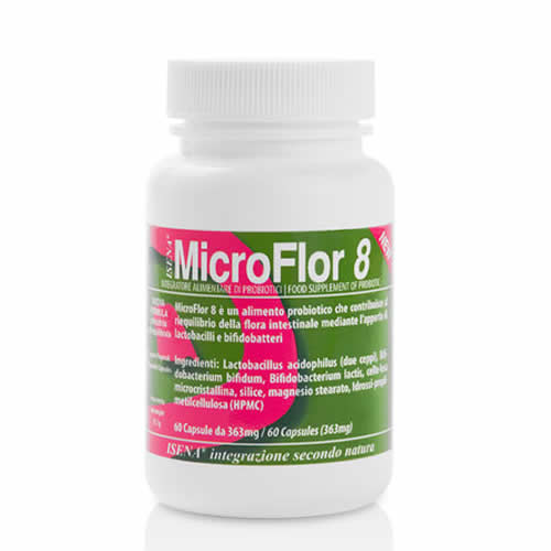 MICROFLOR 8 60 VEGETABLE CAPSULES NO FRIDGE