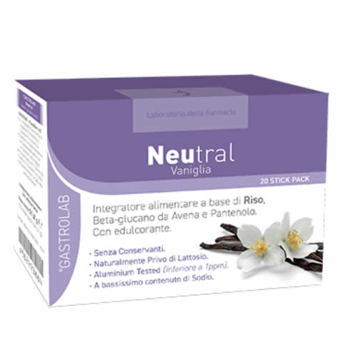LABORATORIO DELLA FARMACIA NEUTRAL VANIGLIA 20 STICKPACK LINEA GASTROLAB