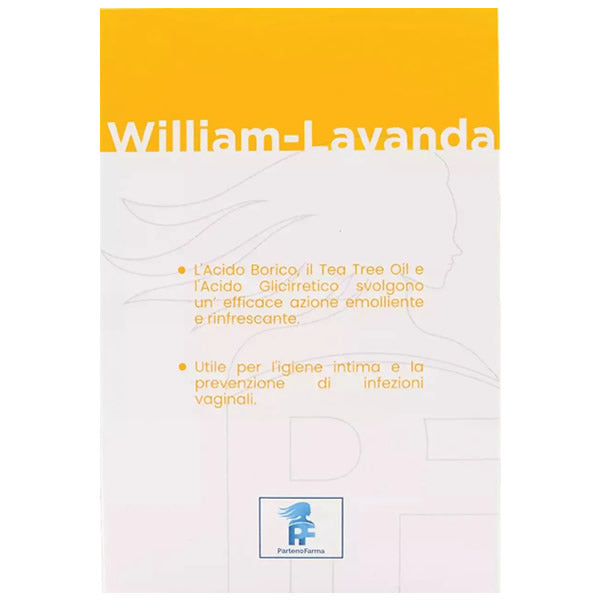 WILLIAM VAGINAL WASH 4 BOTTLES X 140 ML