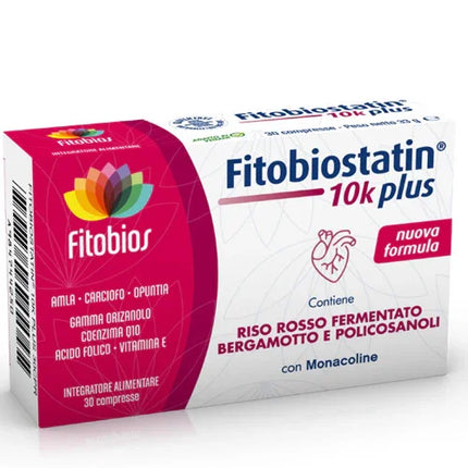 FITOBIOSTATIN 10K PLUS 30 COMPRESSE - Farmaspeed