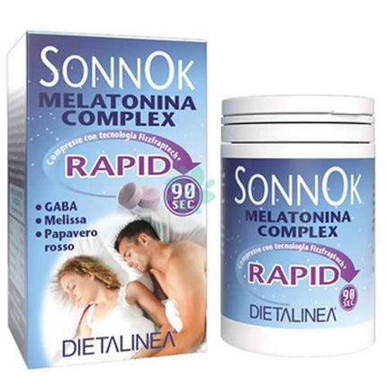 DIETALINEA SONNOK MELATONINA RAPID 60 COMPRESSE - Farmaspeed