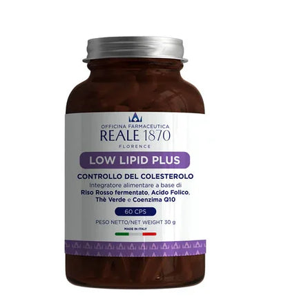 REALE 1870 LOW LIPID PLUS 60 CAPSULE - Farmaspeed