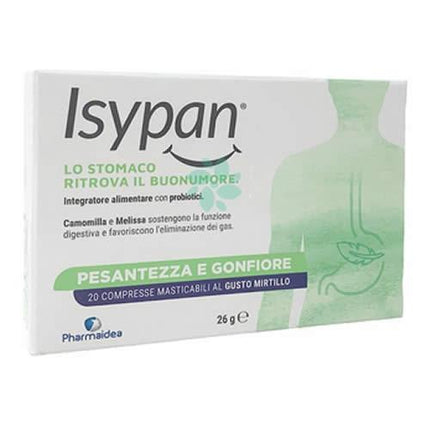 ISYPAN PESANTEZZA GONFIORE 20 COMPRESSE MASTICABILI - Farmaspeed