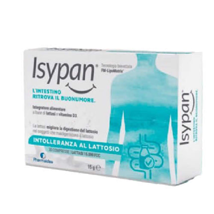 ISYPAN LACTOSE INTOLERANCE 30 TABLETS