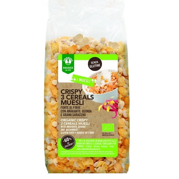 PROBIOS BIO CRISPY 3 CEREALI MUESLI 220 G