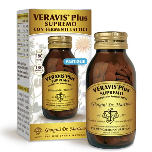 VERAVIS PLUS SUPREMO FERMENTI LATTICI PASTIGLIE 90 G
