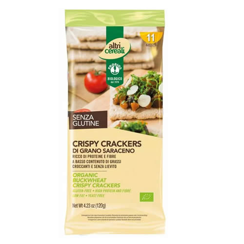 PROBIOS CRISPY CRACKERS BUCKWHEAT 120 G
