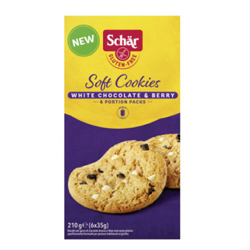 SCHAR SOFT COOKIE WHITE CHOCOLATE 210 G