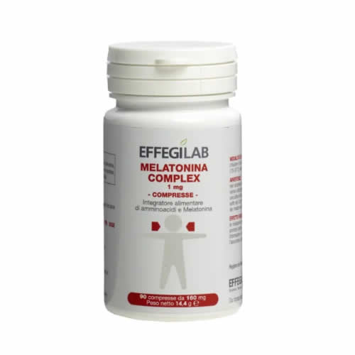 MELATONINA COMPLEX SENZA LATTOSIO 1MG 90 COMPRESSE