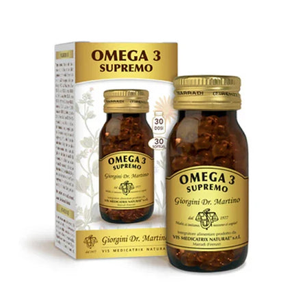 OMEGA 3 SUPREMO 60 SOFTGEL - Farmaspeed