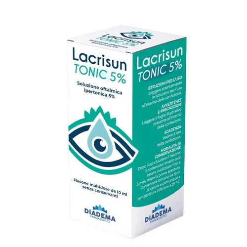 SOLUZIONE OFTALMICA IPERTONICA LACRISUN TONIC 5% 10 ML - Farmaspeed
