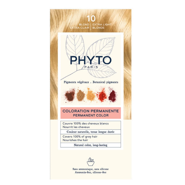 COLOR KIT 10 BIONDO CHIARISSIMO EXTRA 1 LATTE 50 ML + 1 CREMA 50 ML + 1 MASCHERA 12 ML